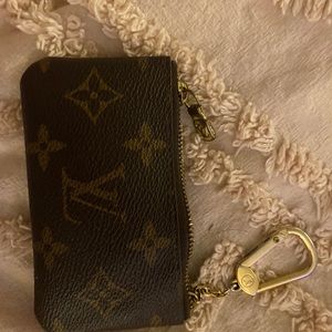 Authentic Louis Vuitton key and card holder